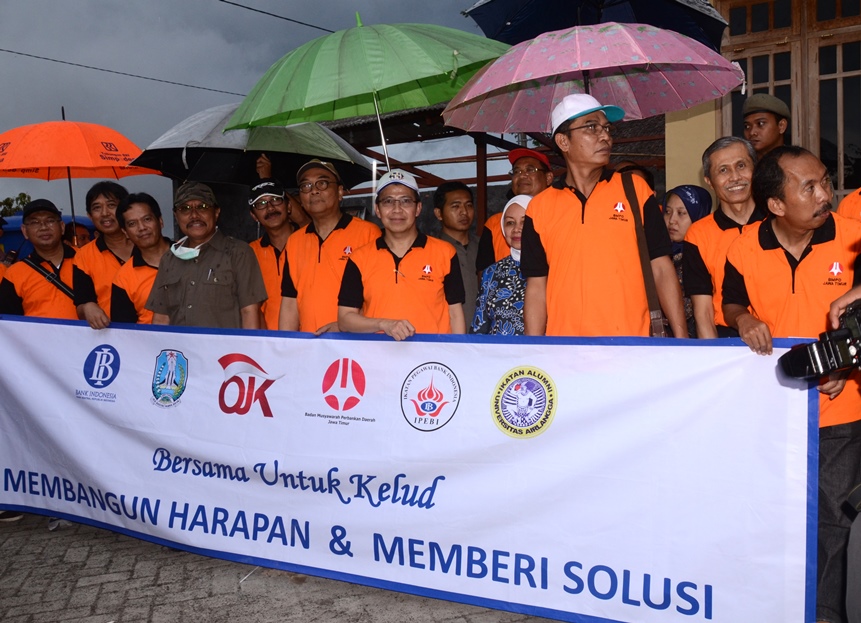 Bank Jatim Partisipasi di Acara Peduli Kelud Bersama BMPD